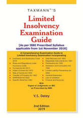 Limited Insolvency Examination Guide book by V.S. Datey